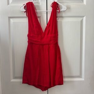 Never Worn, One Clothing, Extra small, Red romper